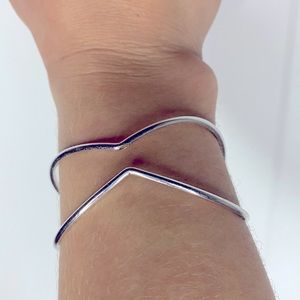 X Bracelet - Plated